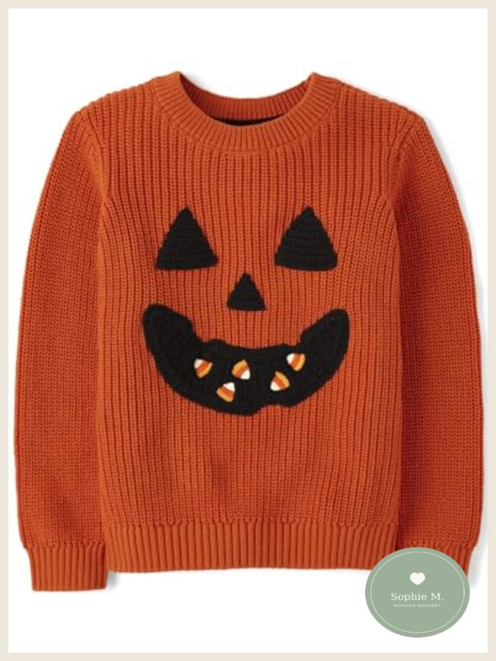 Toddler Embroidered Pullover Sweater - Long Sleeve Cotton Knit